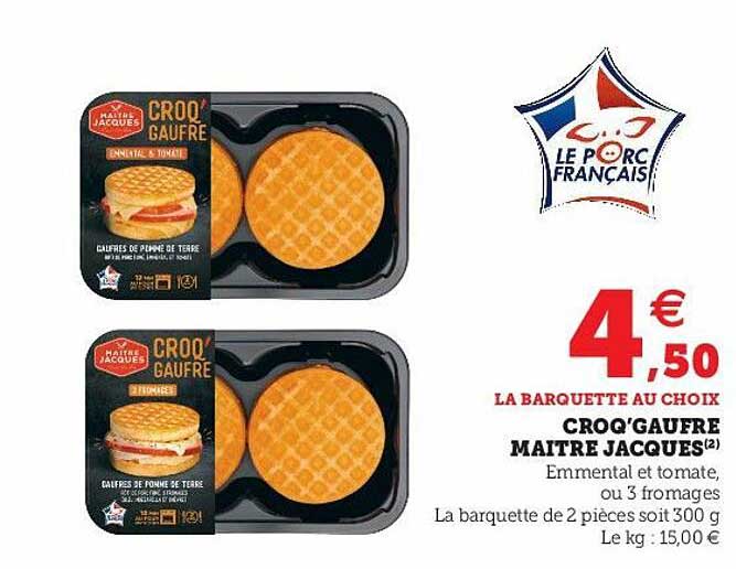 croq'gaufre maître jacques
