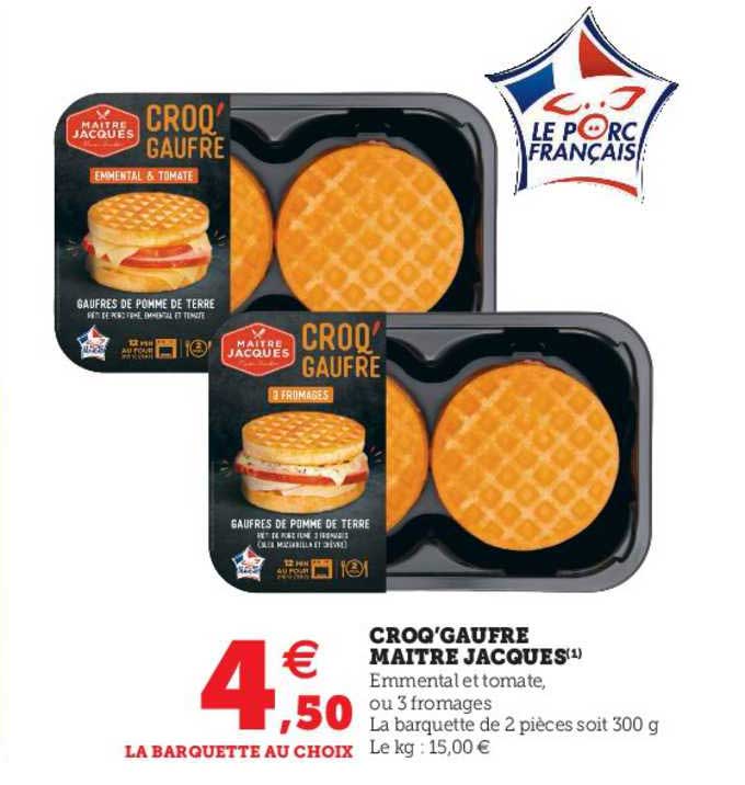 croq'gaufre maître jacques