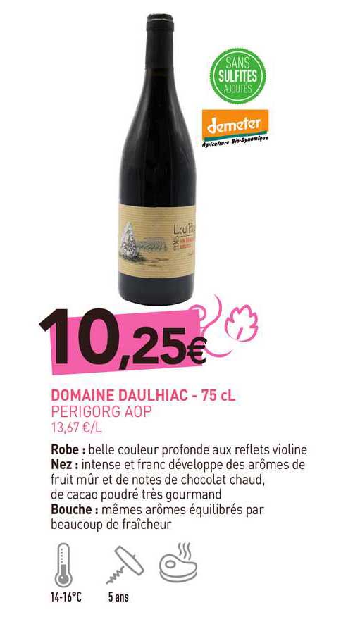 Domaine Daulhiac - Perigord Aop