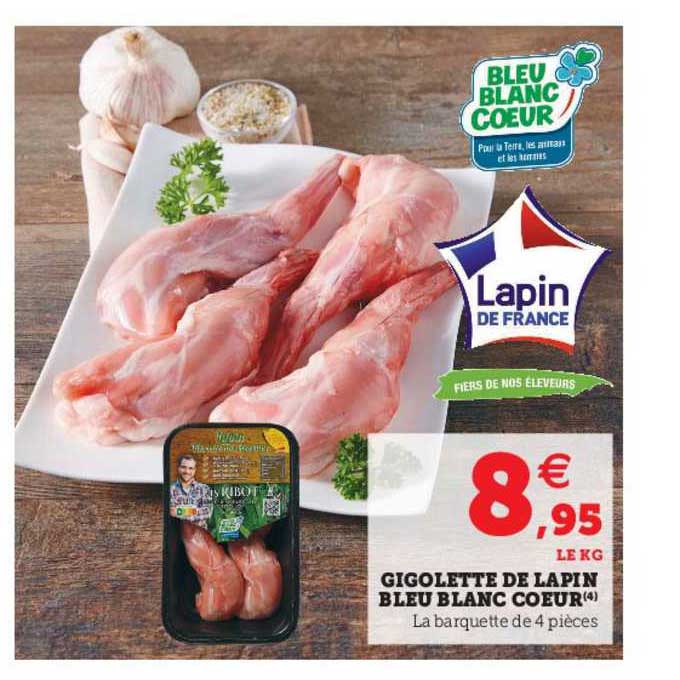 gigolette de lapin bleu blanc cœur