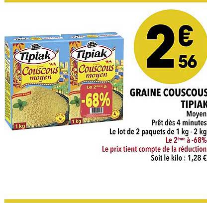 graine couscous tipiak