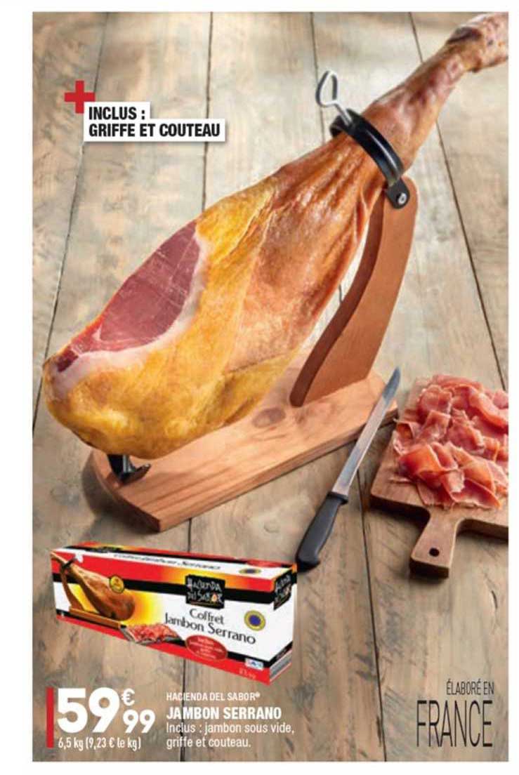 hacienda del sabor jambon serrano