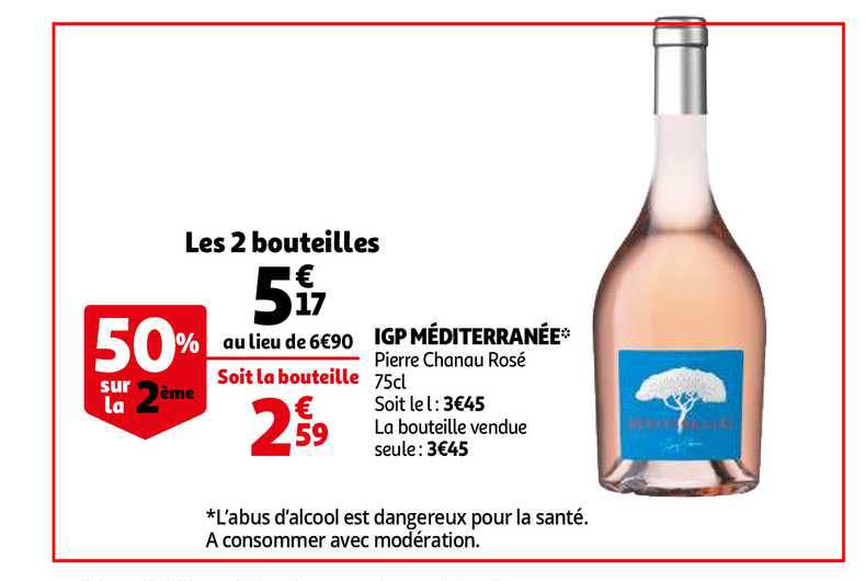 igp méditerranée pierre chanau rosé