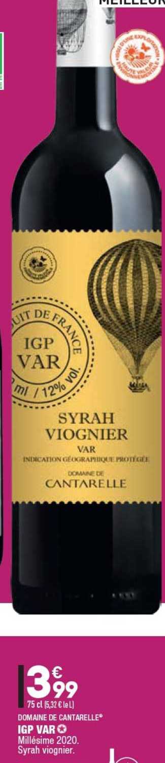 igp varo domaine de cantarelle