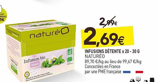 infusion détente x20 - 30 g