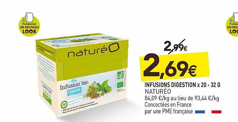 infusions digestion x20 - 32 g