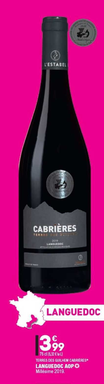 languedoc aop terres des guilhem cabrières