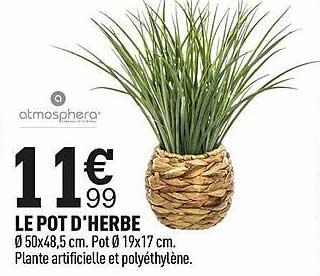 le pot d'herbe