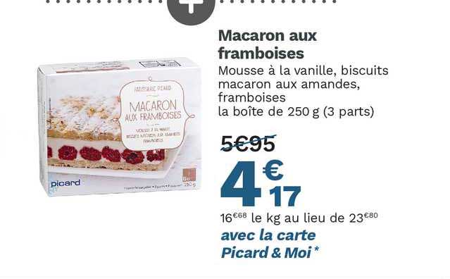Macaron Aux Framboises