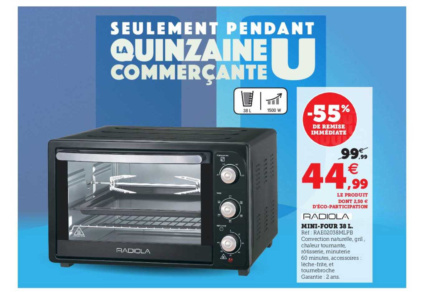 mini-four 38 l radiola