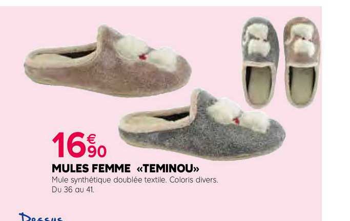 Mules Femme «teminou»