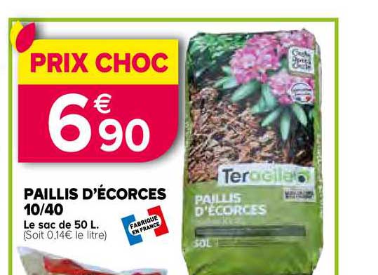 Paillis D'écorces 10-40