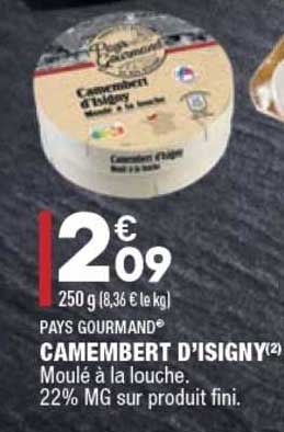 pays gourmand camembert d'isigny