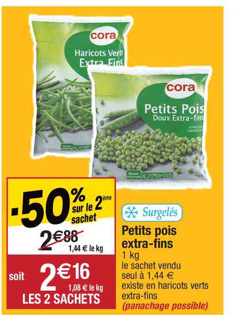 petits pois extra-fins