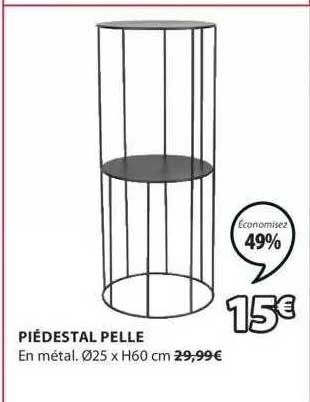 piédestal pelle