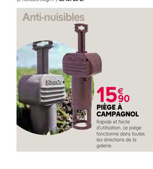 piège à campagnol