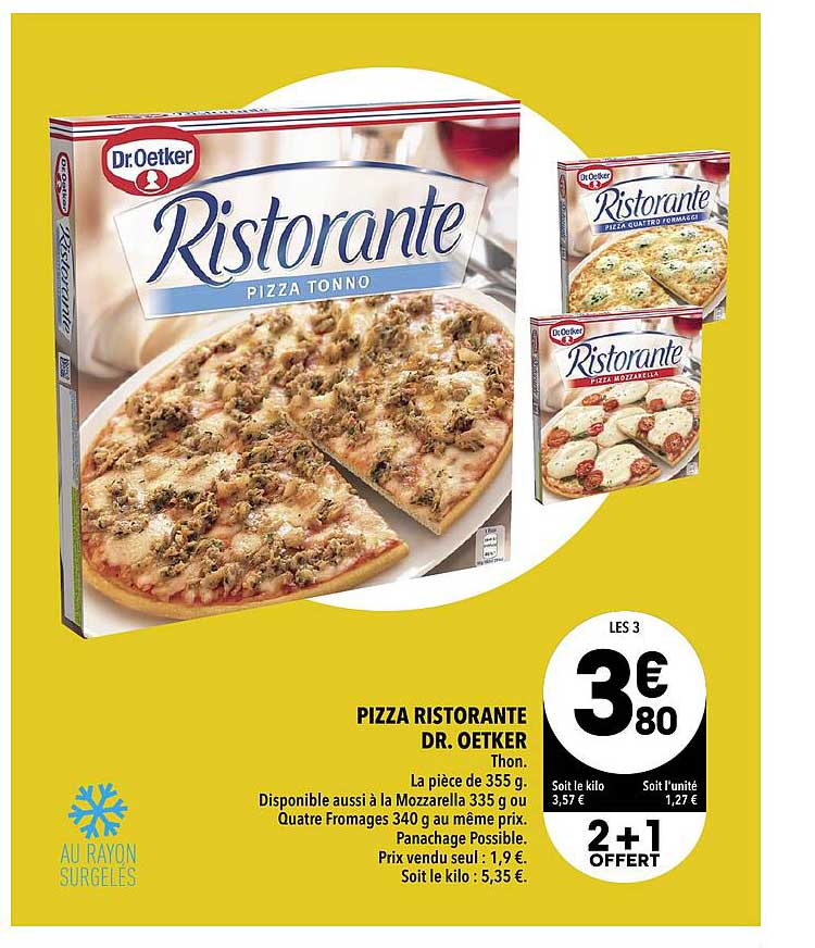 pizza ristorante dr. oetker