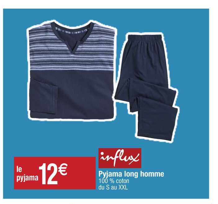 Pyjama Long Homme Influx