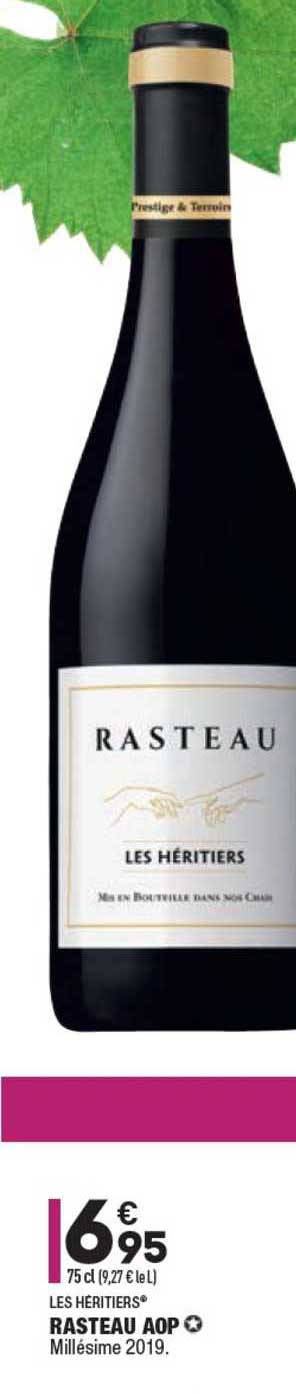 rasteau aop les héritiers