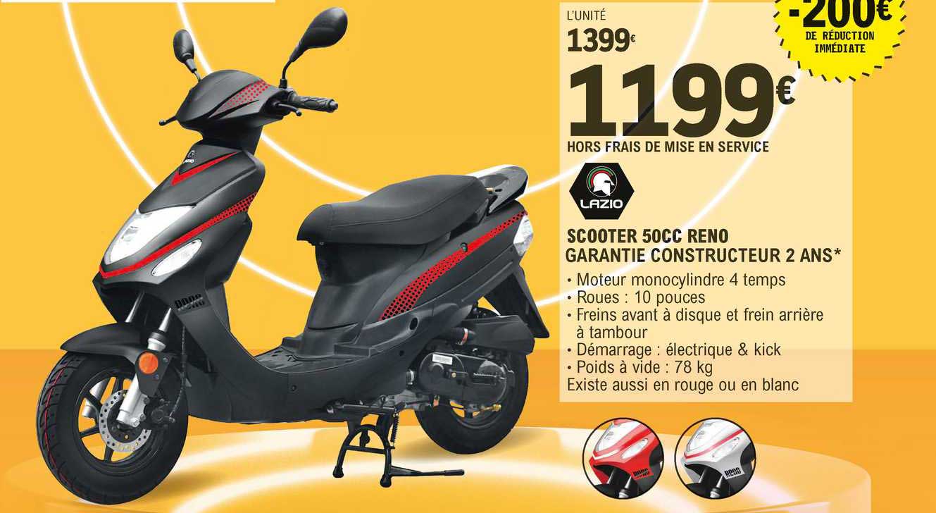 scooter 50cc reno lazio