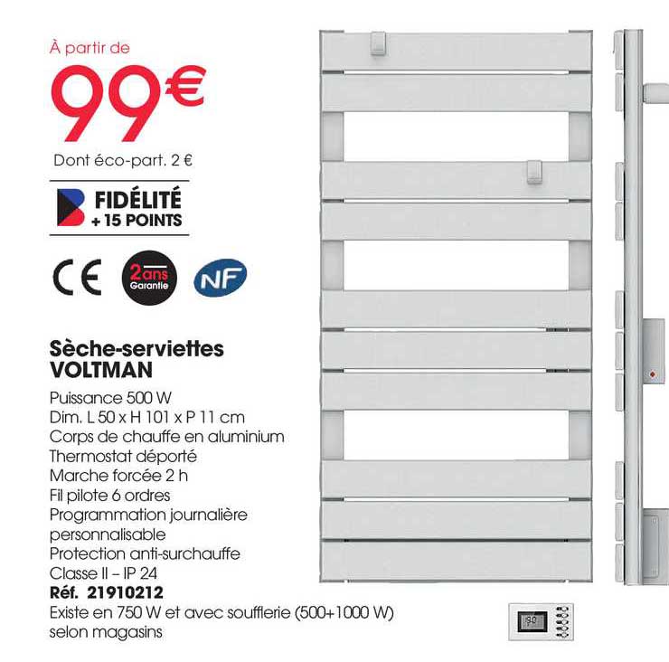 sèche-serviettes voltman