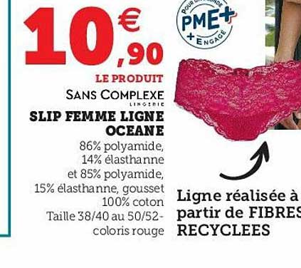 Slip Femme Ligne Océane