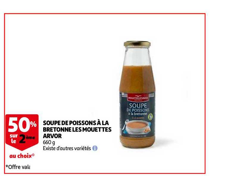 soupe de poissons à la bretonne les mouettes arvor