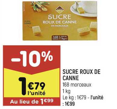 sucre roux de canne
