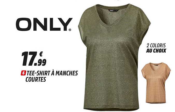 tee-shirt à manches courtes