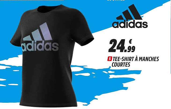 tee-shirt à manches courtes adidas