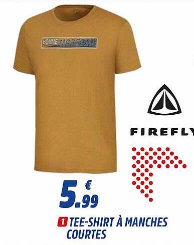 tee-shirt à manches courtes firefly