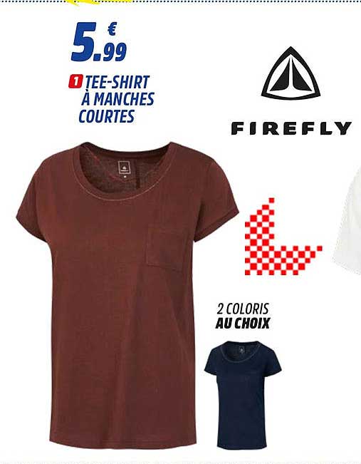 Tee-shirt à Manches Courtes Firefly