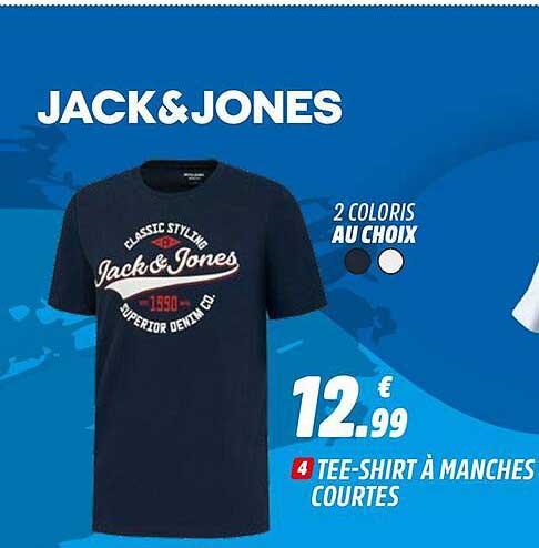 Tee-shirt à Manches Courtes Jack&jones