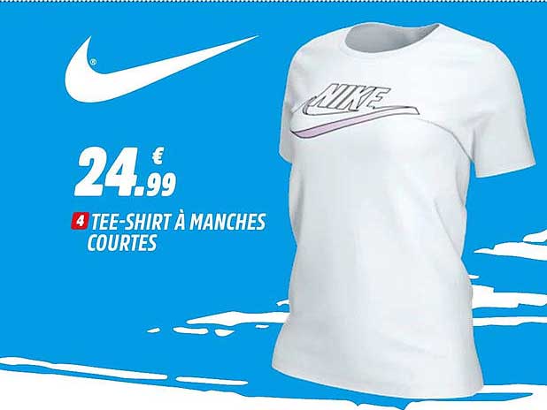 tee-shirt à manches courtes nike