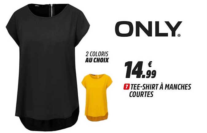 Tee-shirt à Manches Courtes Only