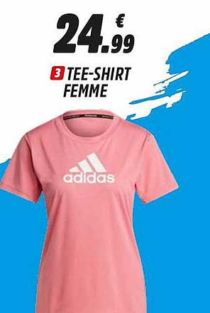 tee-shirt femme adidas
