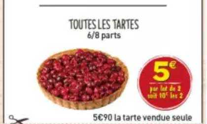 toutes le tartes
