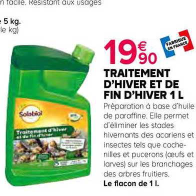 traitement d'hiver et de fin d'hiver 1 l