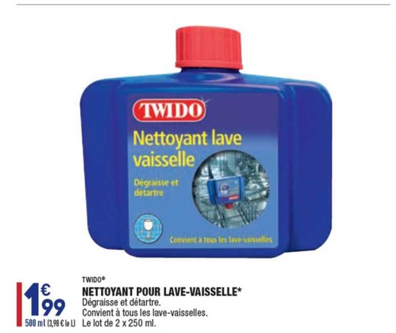 twido nettoyant pour lave-vaisselle