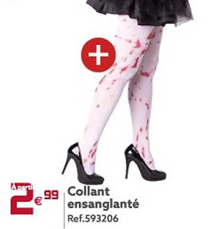 collant ensanglanté