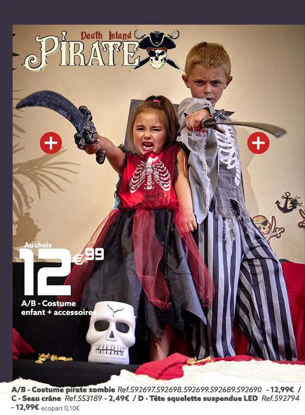 costume enfeant + accessoires