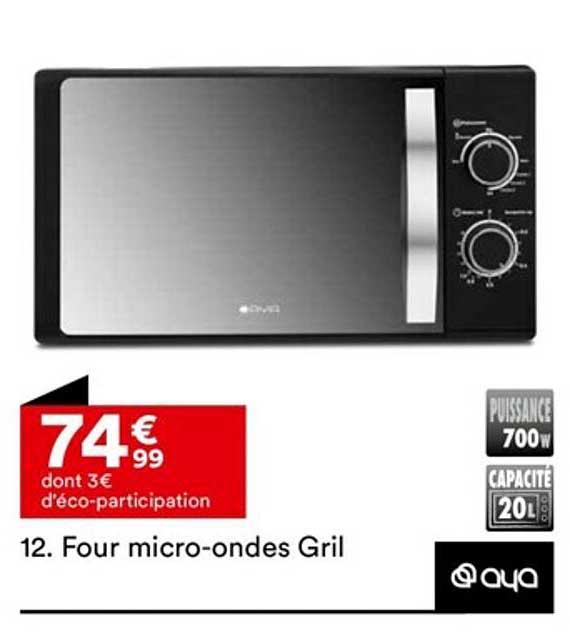 four micro-ondes gril aya