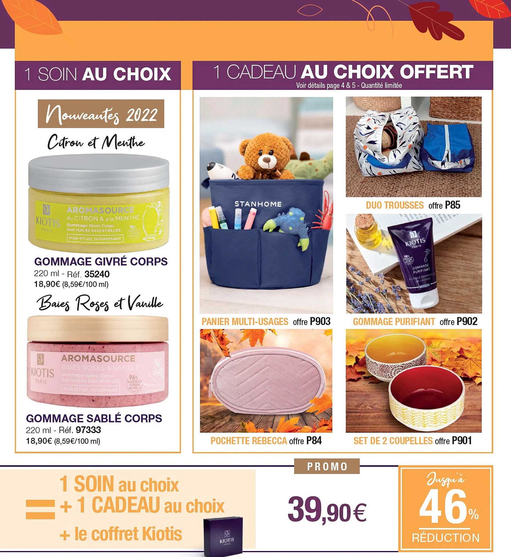 gommage givré corps, gommage sablé corps kiotis