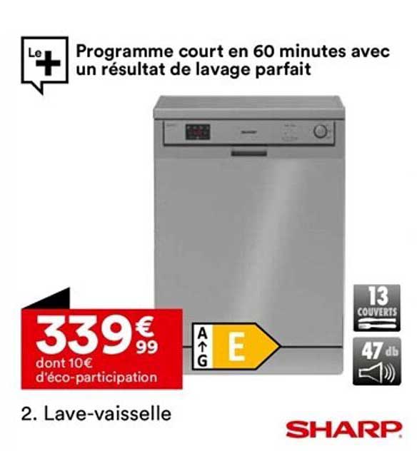 lave-vaisselle sharp