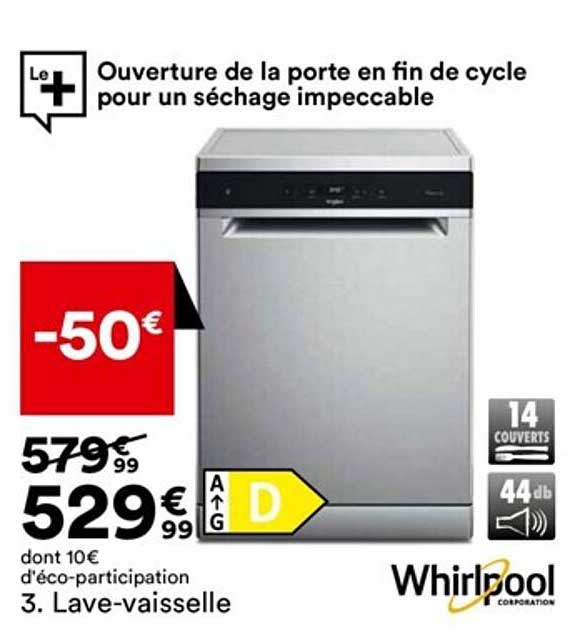 lave-vaisselle whirlpool