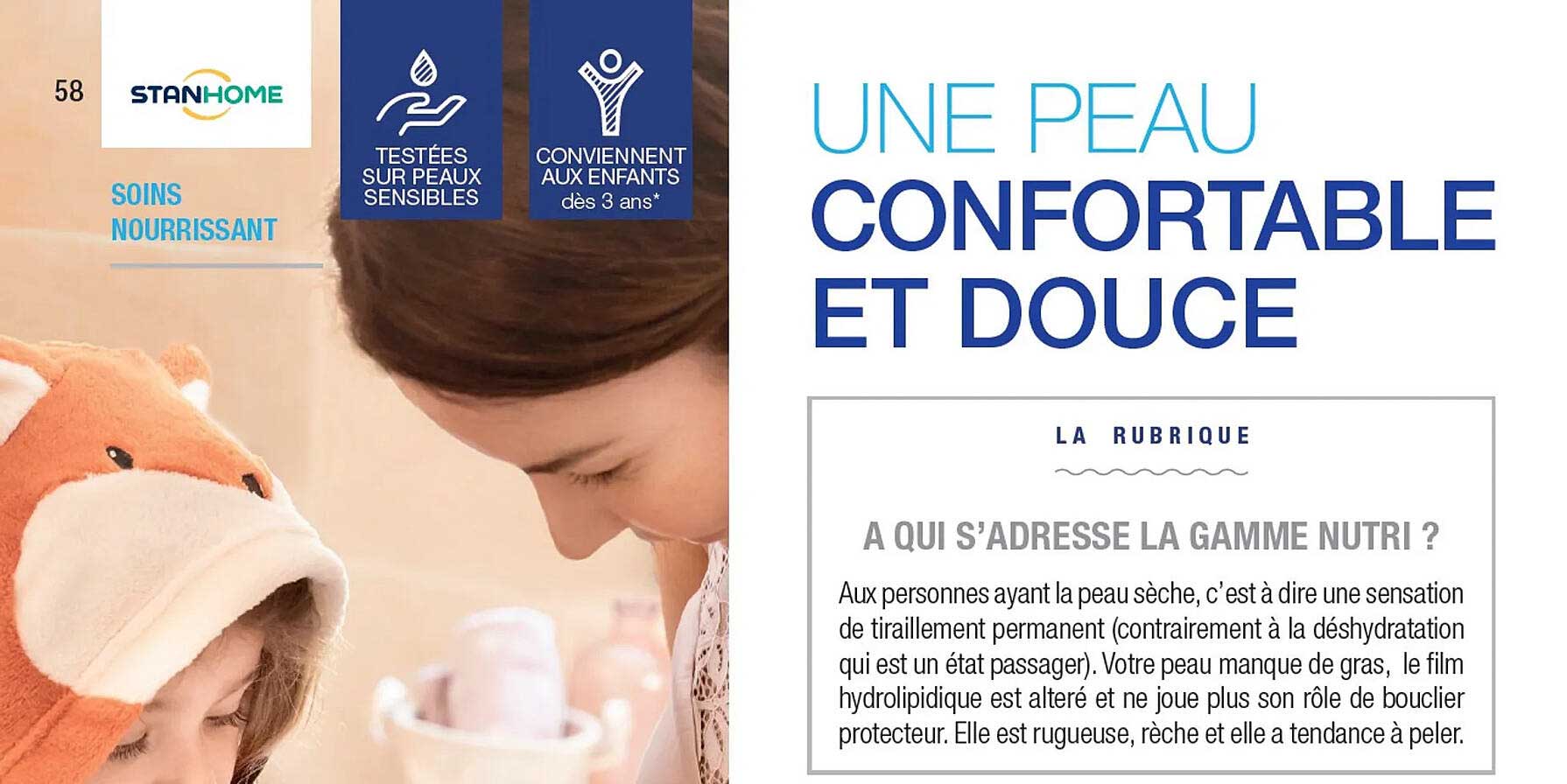 soins nourrissant stanhome