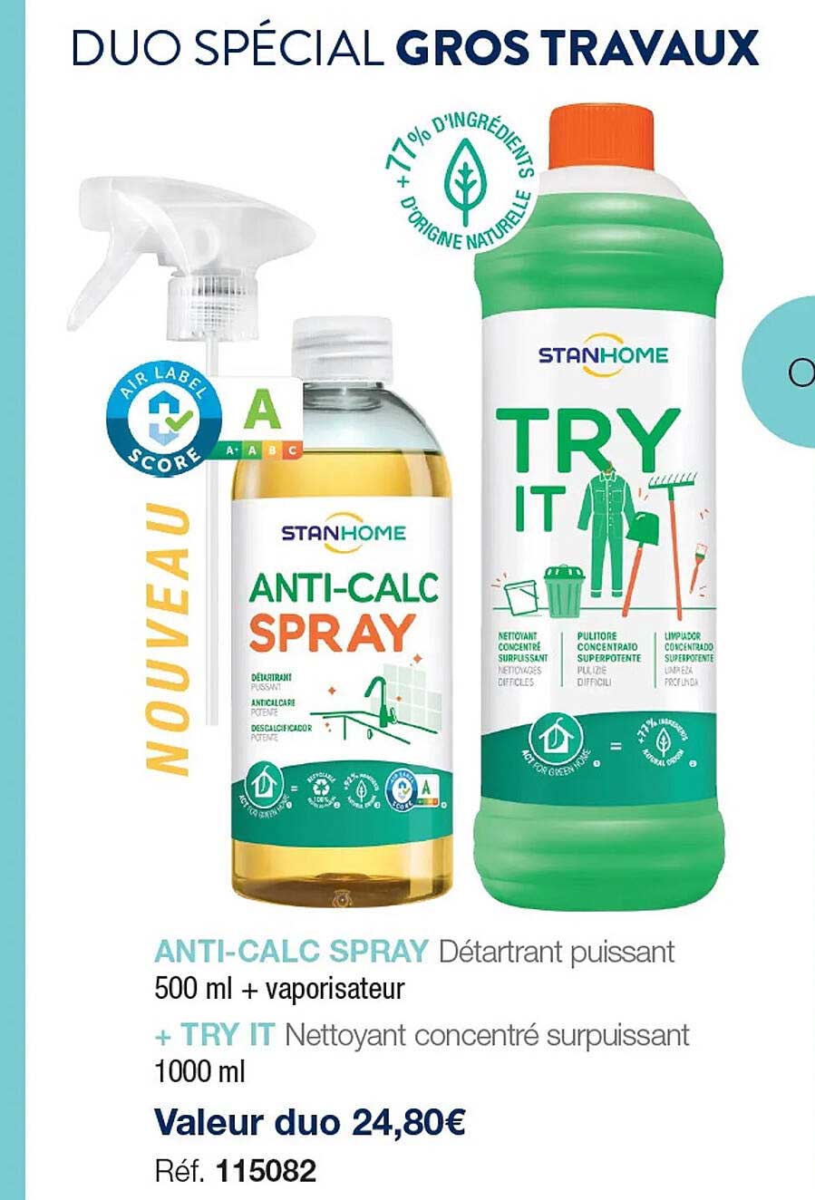 anti-calc spray stanhome