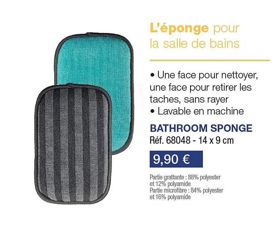 bathroom sponge