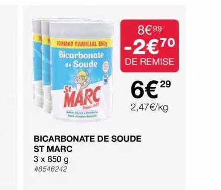 bicarbonate de soude st  marc