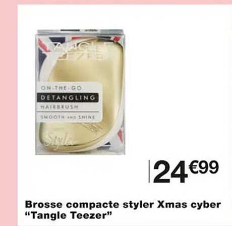 brosse compacte styler xmas cyber "tangle teezer"